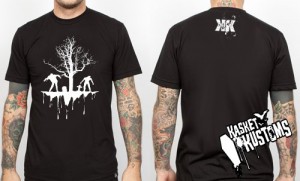 New Black Zombie Walk Mens Horror Punk T-Shirt S M L XL